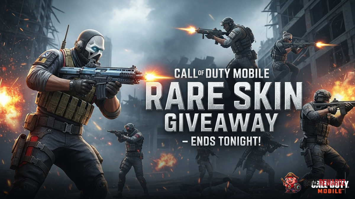 Call of Duty Mobile Rare Skin Giveaway – Ends Tonight!